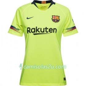Camisolas de Futebol FC Barcelona Mulher Equipamento Alternativa 2018/19 Manga Curta